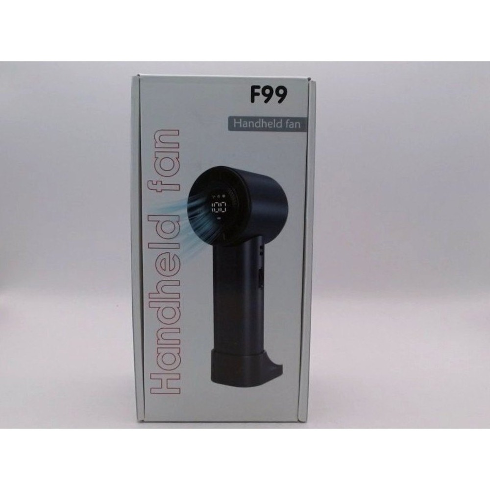 F99 - Handheld Fan, Black, BRAND NEW IN‎ BOX